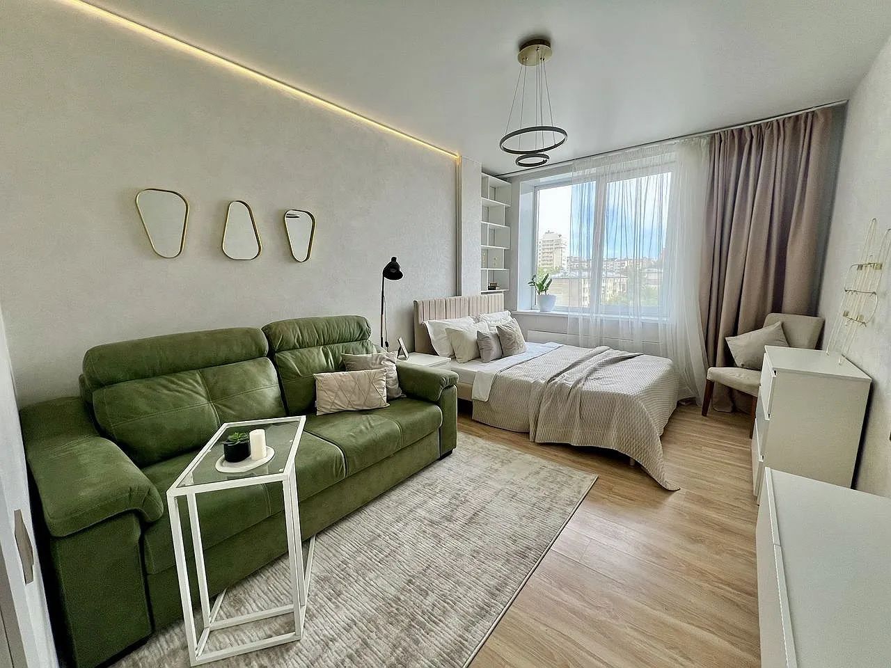 1-комнатная квартира в аренду, улица Галущака, 11 — 30 000 ₽/мес